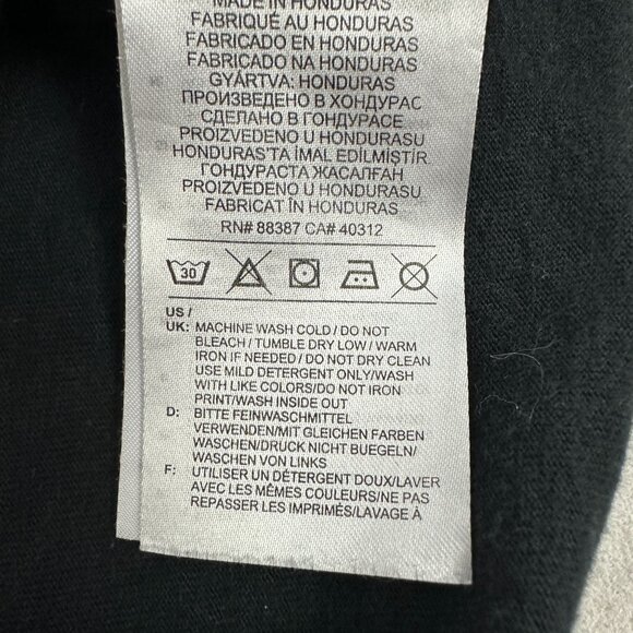 Adidas Men's Short Sleeved Crew Neck Graphic T-Shirt Size XL Black - Picture 6 of 8